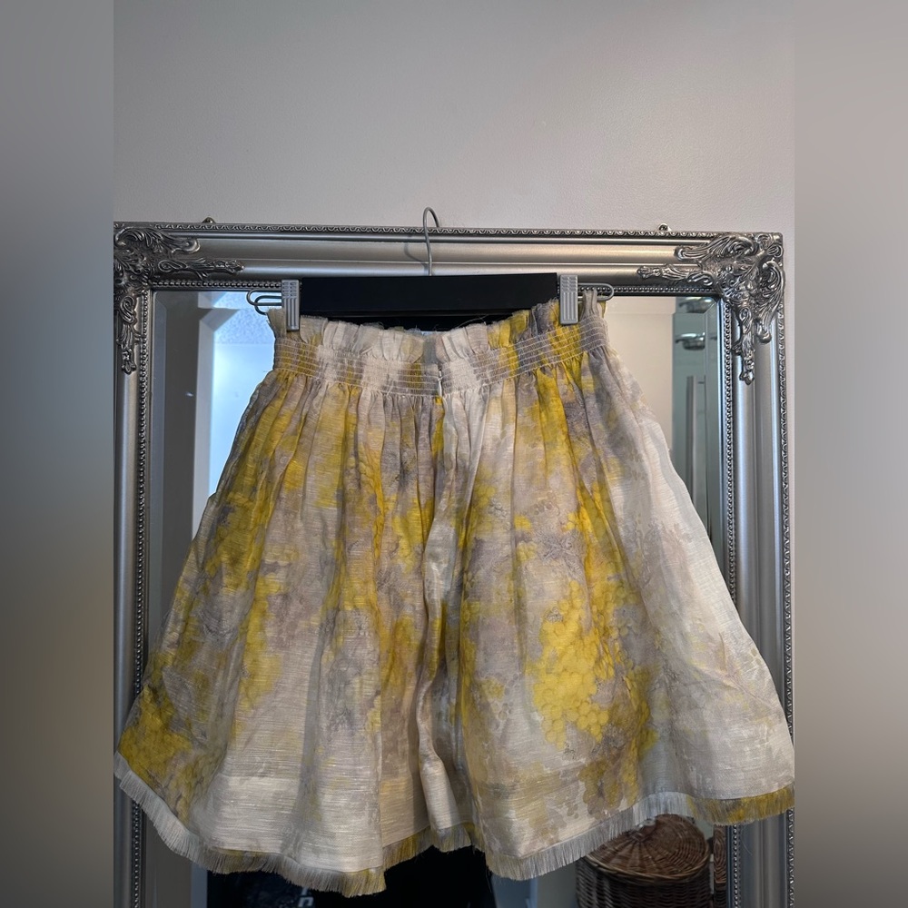 AUTHENTIC ZIMMERMANN WILD BOTANICA WATTLE SKIRT - SIZE 0 - Picture 6 of 15